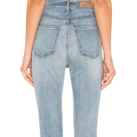 GRLFRND Kendall Skinny Jeans in Say You Will Blue - Picture 6 of 7